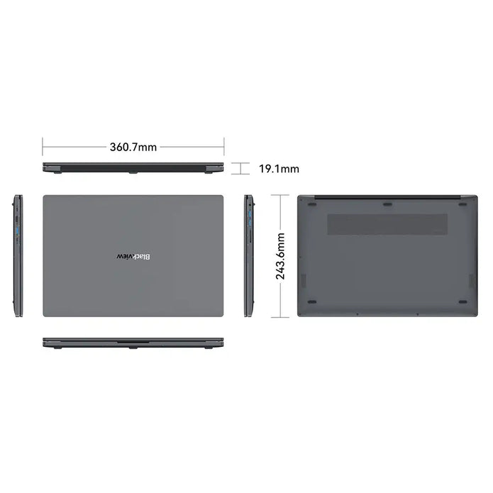 Gris Estelar Acebook 12 Blackview 16 Pulgadas Windows 11 Pro