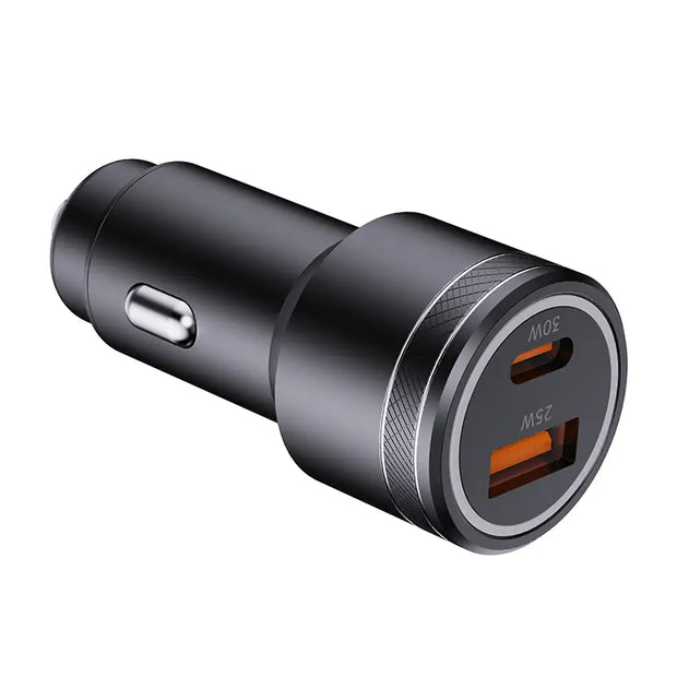 CC12 G-TIDE Cargador Para Auto PVC 1.0m 5V Negro