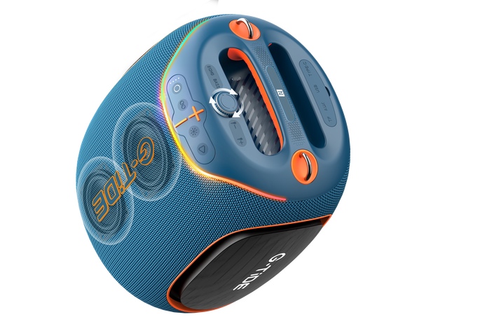 Parlante Bluetooth ThunderBass Max G-TiDE Potente 9000mAh Luces RGB BT 5.3