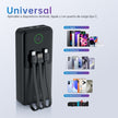 Power Bank G-Tide Easy 2 — 20.000 mAh | Carga Rápida 22.5W + Cables USB-C y Lightning Integrados