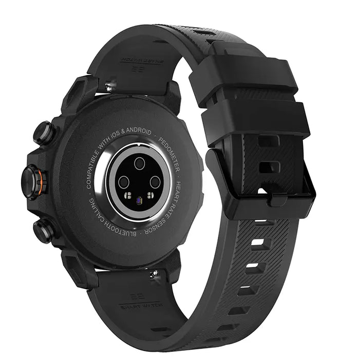 Explorer Aurafit Reloj Inteligente Con Correa De Silicona Negra