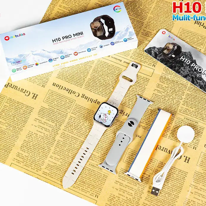 H10 Pro Mini Reloj Inteligente Con Pantalla Táctil Mobulaa
