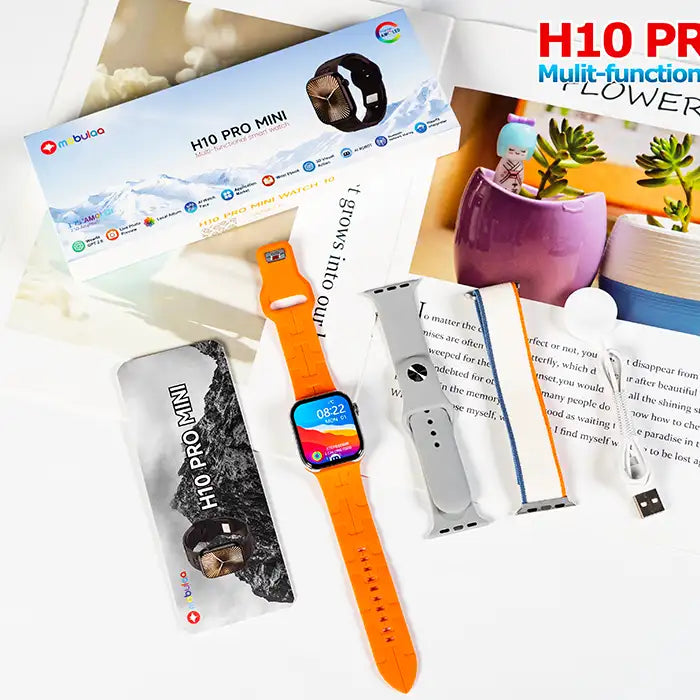 H10 Pro Mini Reloj Inteligente Con Pantalla Táctil Mobulaa