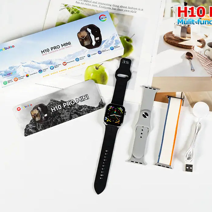 H10 Pro Mini Reloj Inteligente Con Pantalla Táctil Mobulaa