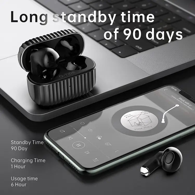 H21 G-Tide Auriculares Metálicos Bluetooth Resistentes al Agua