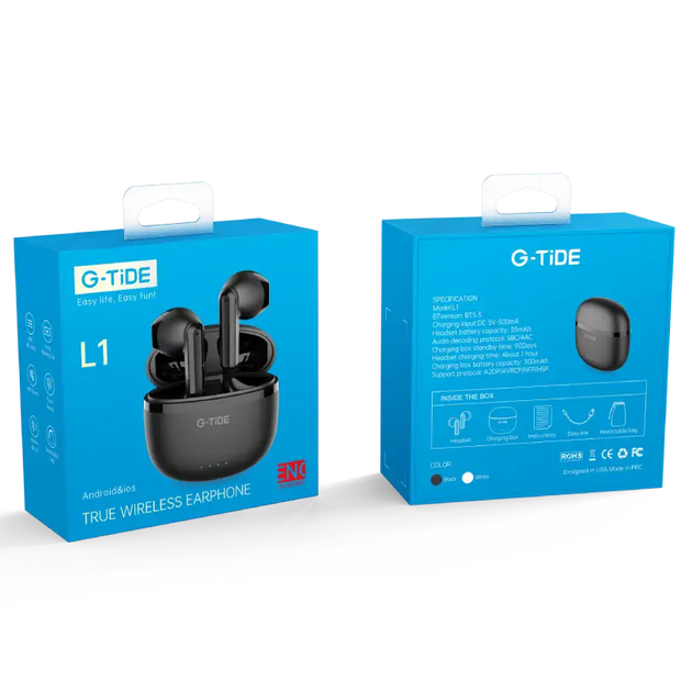 L1 G-Tide Auriculares BT5.3 Bluetooth