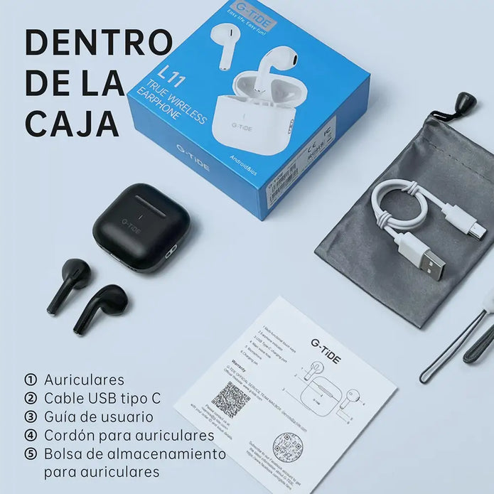 L11 G-TIDE Audífonos Bluetooth