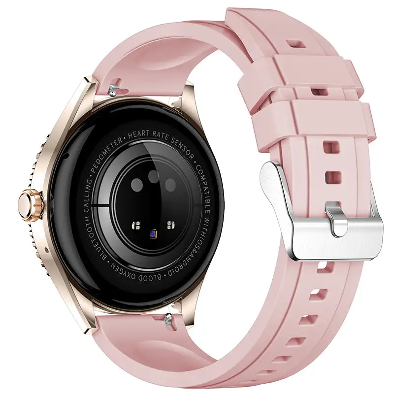 Luna Aurafit Reloj Inteligente Para Mujer Rosa Bluetooth