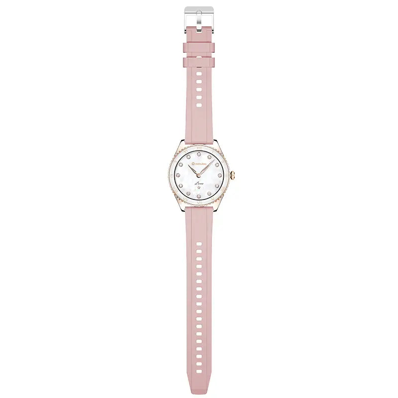 Luna Aurafit Reloj Inteligente Para Mujer Rosa Bluetooth