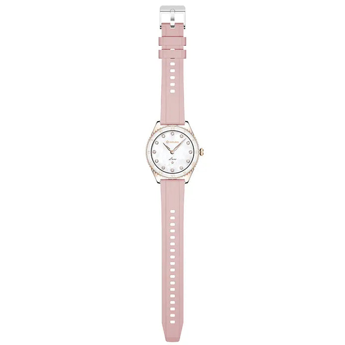 Luna Aurafit Reloj Inteligente Para Mujer Rosa Bluetooth