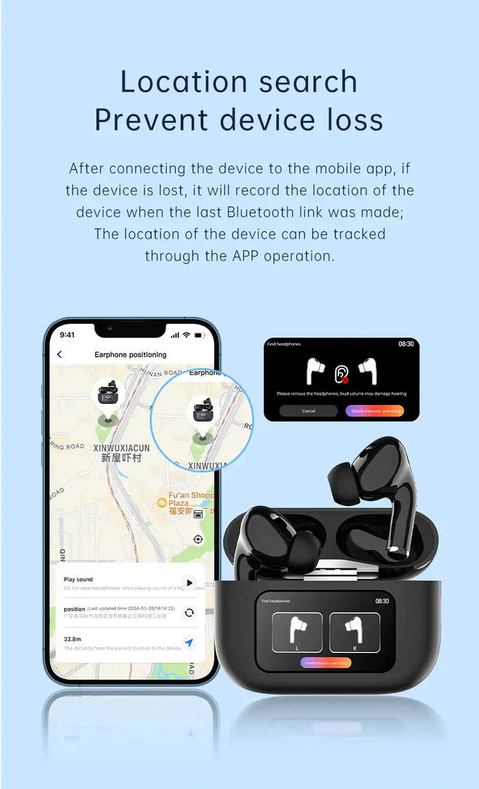 M5 Pro Auriculares Inteligentes Bluetooth Sensibles Al Tacto