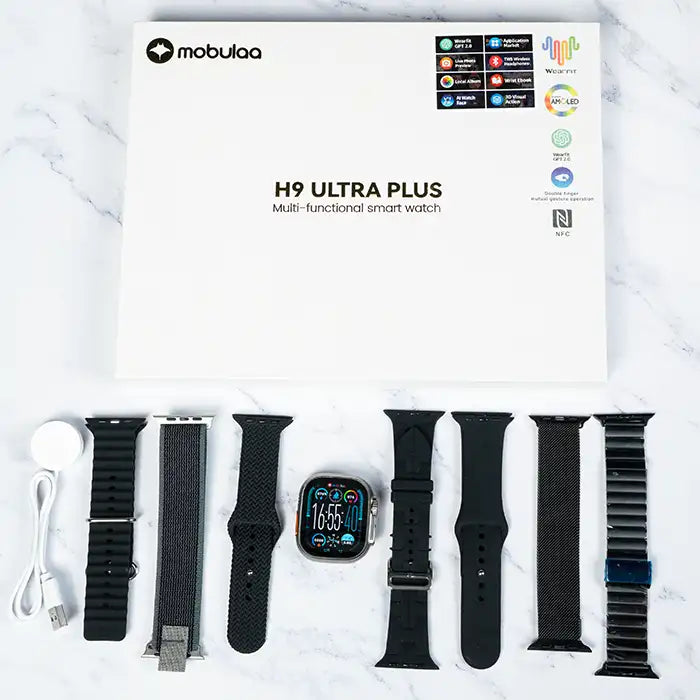 Mobulaa Smartwach H9 Ultra Plus 2,02 Pulgadas Resistencia IP67