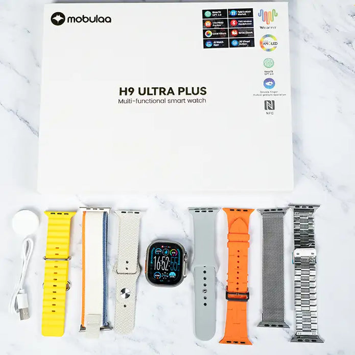 Mobulaa Smartwach H9 Ultra Plus 2,02 Pulgadas Resistencia IP67