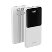 Power Bank G-Tide Easy 2 — 20.000 mAh | Carga Rápida 22.5W + Cables USB-C y Lightning Integrados