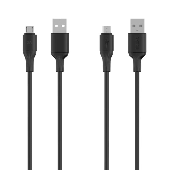 PW100-2 G-TIDE Cable de Datos USB-A a Micro PVC 1M 2A
