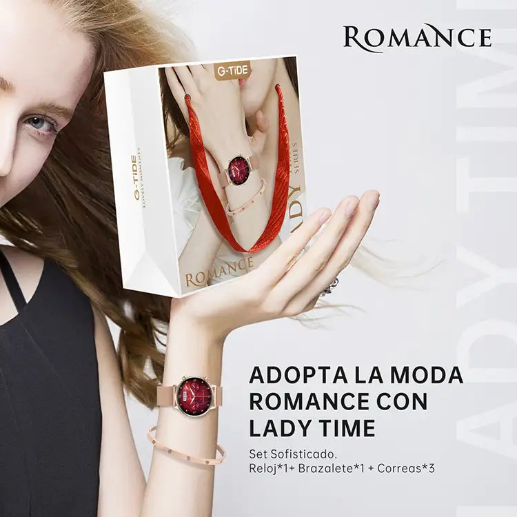 Romance G-Tide Carga Magnética Relojes Inteligentes Circular