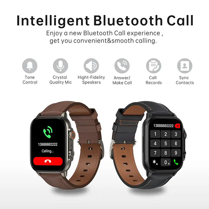 S5 Pro G-Tide Smartwatch Pantalla Táctil Completa De 1,95 Pulgadas