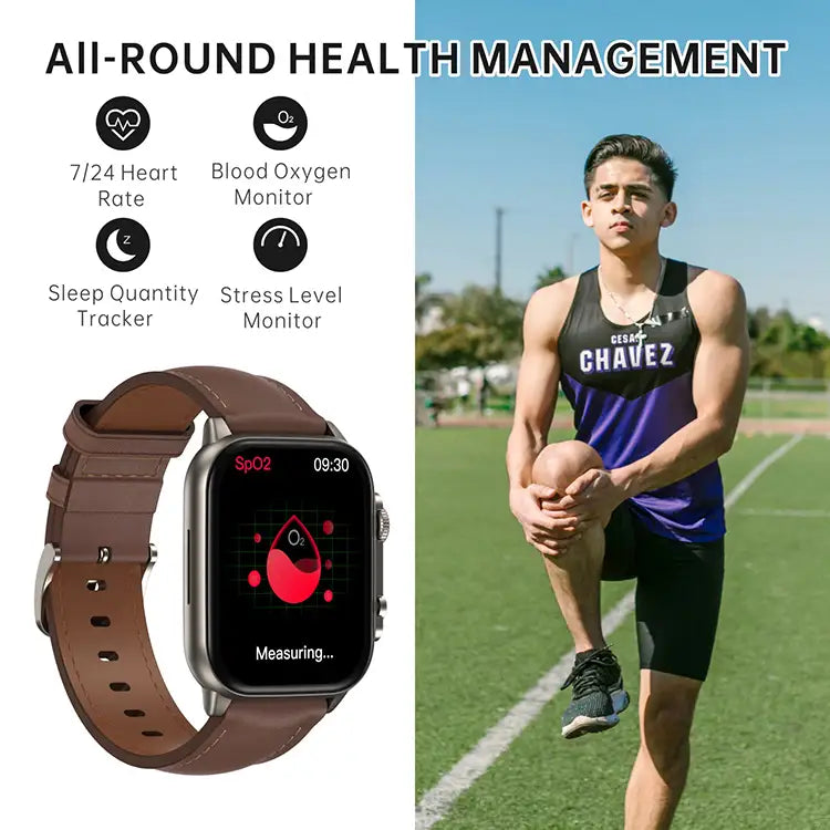 S5 Pro G-Tide Smartwatch Pantalla Táctil Completa De 1,95 Pulgadas