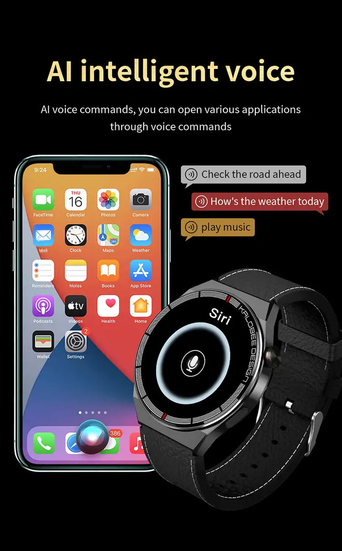 SK18 Smart Watch NFC Ip68 Resistente Al Agua Llamadas De Voz