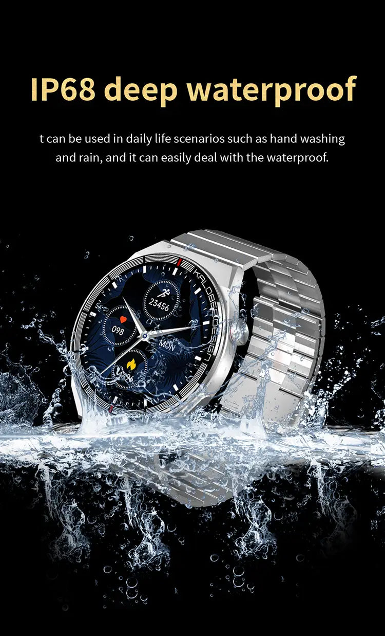 SK18 Smart Watch NFC Ip68 Resistente Al Agua Llamadas De Voz