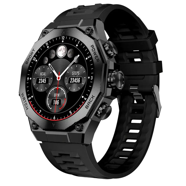 Terra Aurafit Wearables Reloj Deportivo Inteligentes Amoled Negro