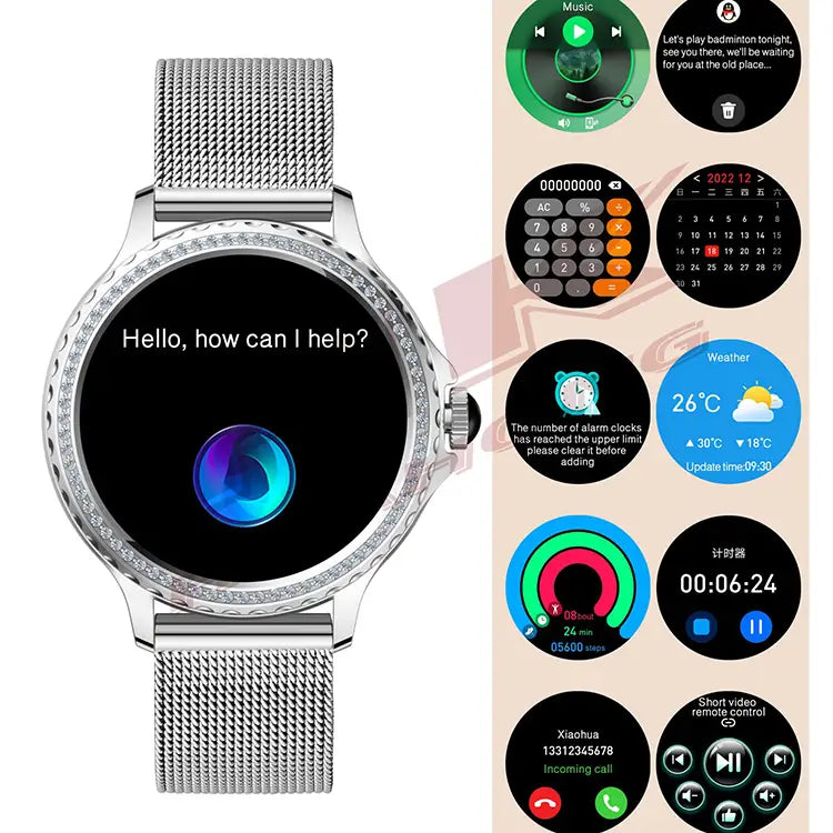 Wearables AMOR Reloj Smartwatch Inteligente Mobulaa